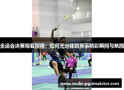 全运会决赛观看指南：如何充分体验赛事精彩瞬间与氛围