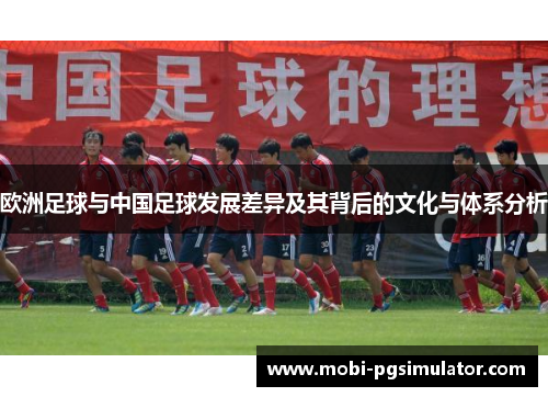 欧洲足球与中国足球发展差异及其背后的文化与体系分析