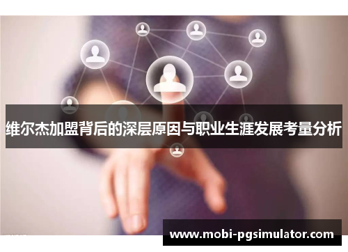 维尔杰加盟背后的深层原因与职业生涯发展考量分析